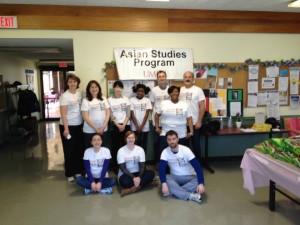 The Asian Food Pantry Team from the Asian Studies Program at UMBC.  