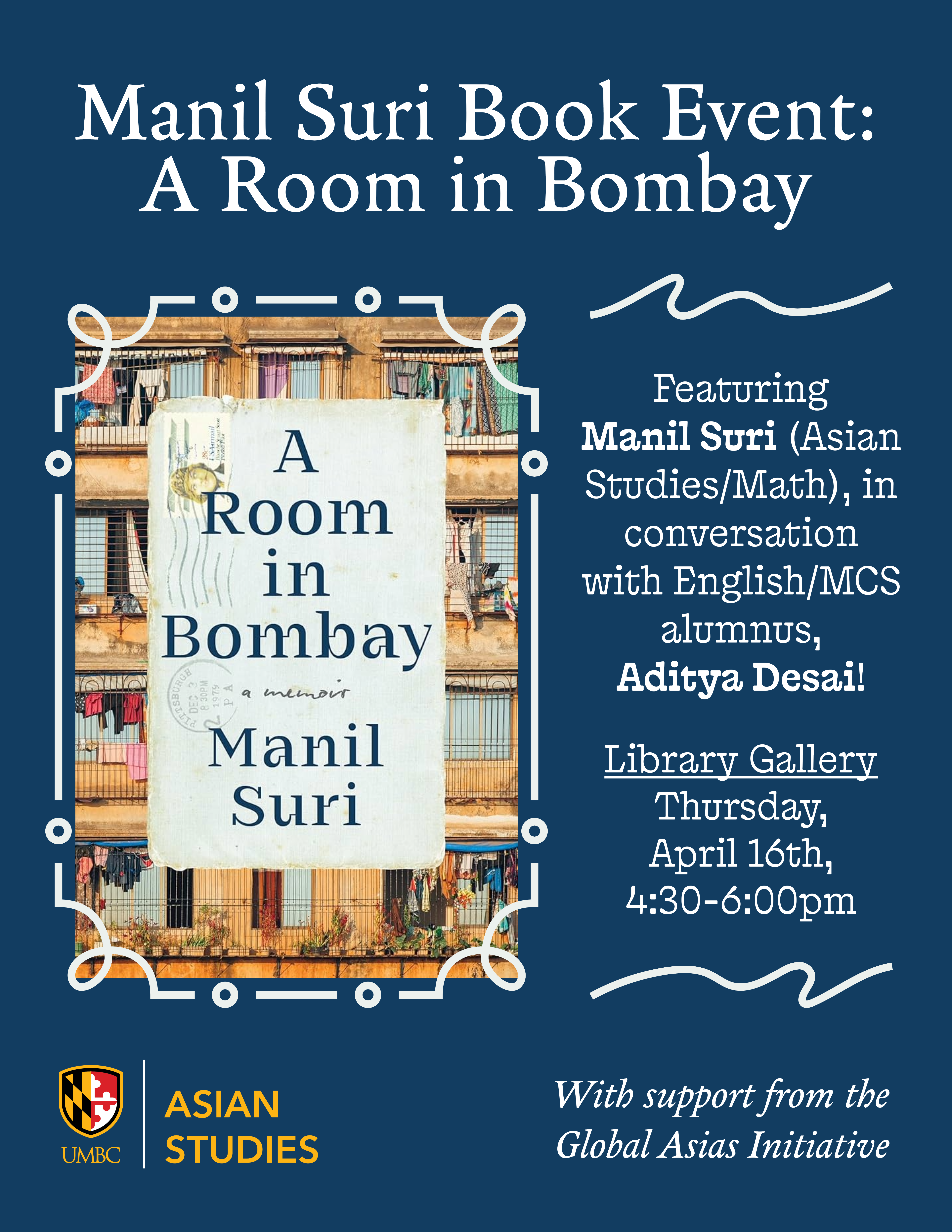 Book event flyer