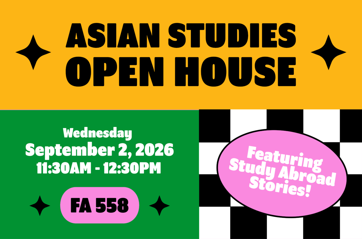 Asian Studies Open House!